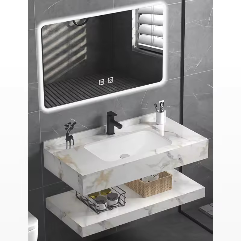 Dinding tahan air kabinet kamar mandi meja rias